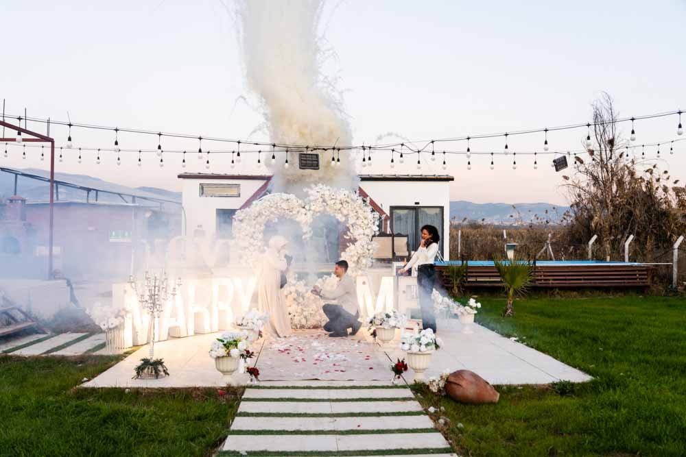 Bungolova özel Marry me, kalp Konsept